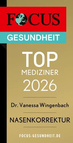 Focus Top Mediziner 2026 Nasenkorrektur — Dr. Vanessa Wingenbach